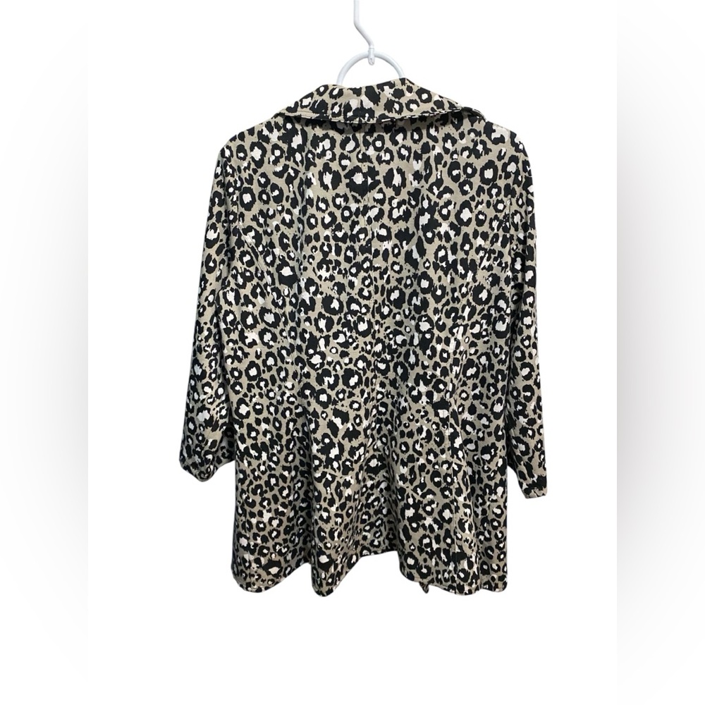 ๐ Leopard Print Women's Blazer - Picture 2 of 7